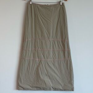 DKNY Khaki Women's Lined Skirt